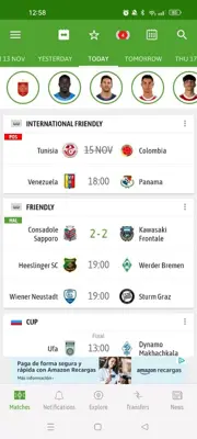 BeSoccer android App screenshot 0